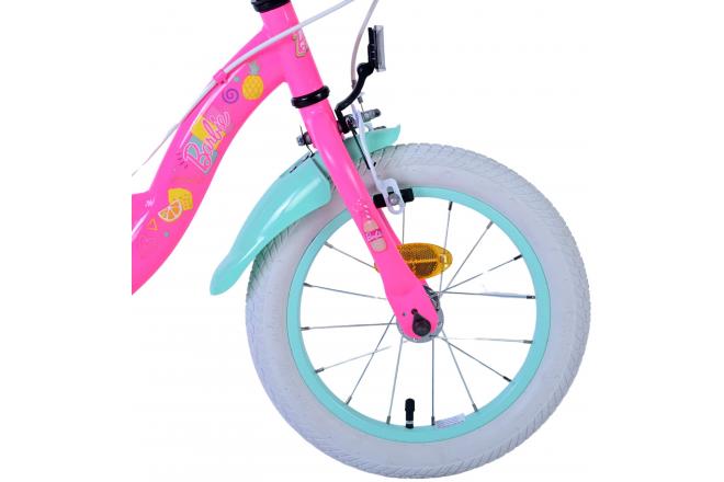 Barbie Kinderfiets - Meisjes - 14 inch - Roze - Twee handremmen