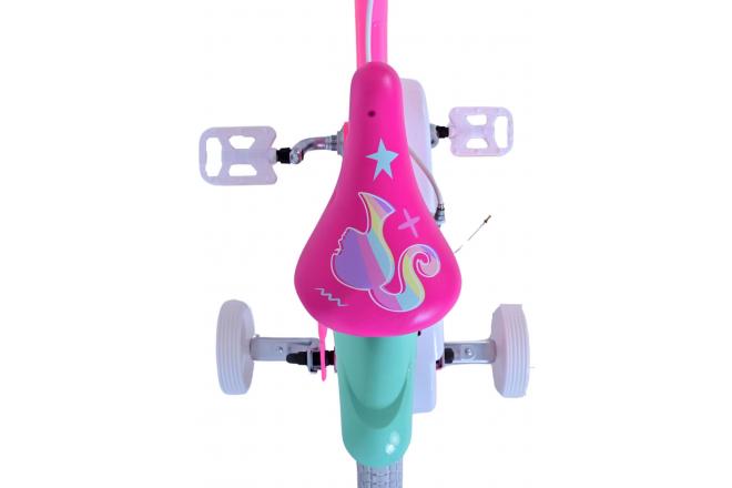 Barbie Kinderfiets - Meisjes - 14 inch - Roze - Twee handremmen