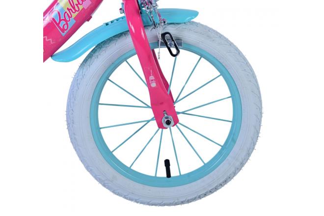 Barbie Kinderfiets - Meisjes - 14 inch - Roze - Twee handremmen