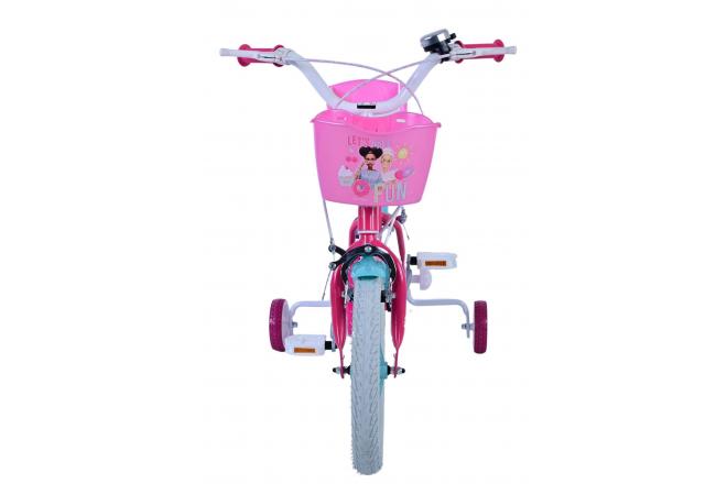 Barbie Kinderfiets - Meisjes - 14 inch - Roze - Twee handremmen