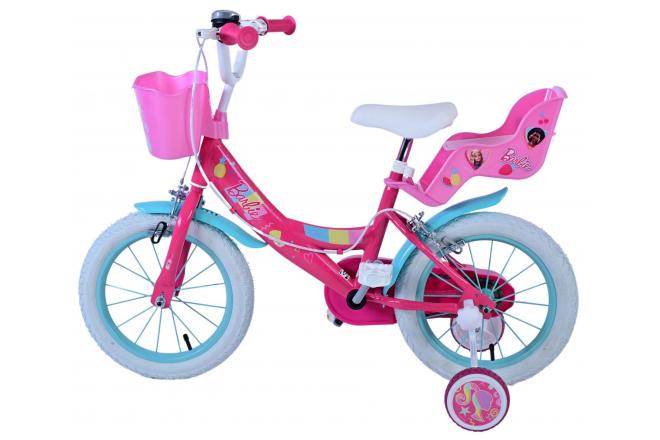 Barbie Kinderfiets - Meisjes - 14 inch - Roze - Twee handremmen