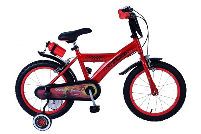 Cars Kinderfiets - Jongens - 16 inch - Rood - Twee handremmen