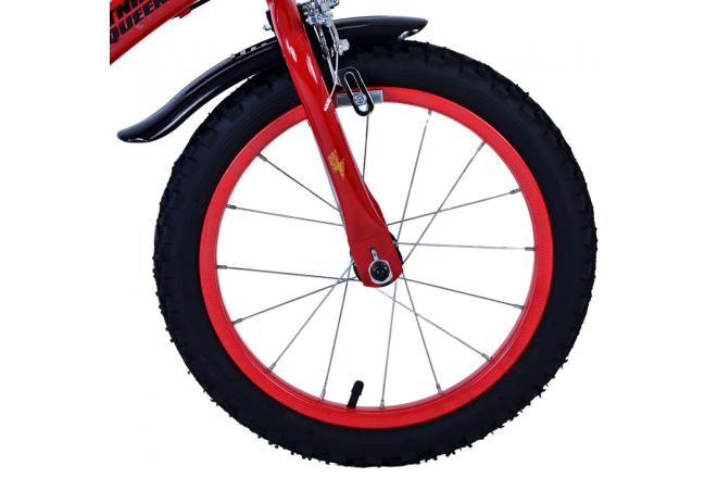 Disney Cars Kinderfiets - Jongens - 16 inch - Rood - Twee handremmen