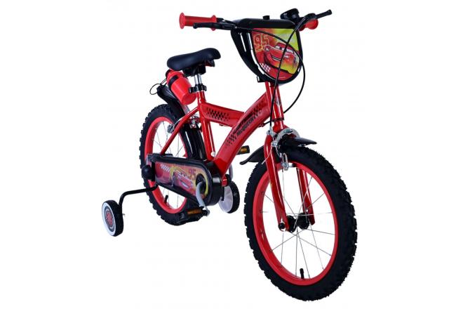 Disney Cars Kinderfiets - Jongens - 16 inch - Rood - Twee handremmen