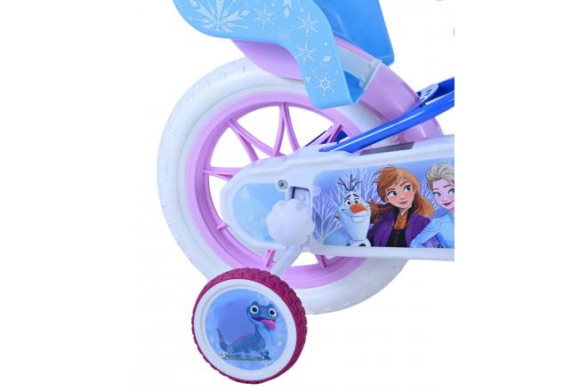 Disney Frozen Kinderfiets - Meisjes - 12 inch - Blauw