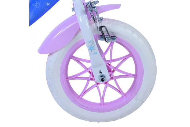 Disney Frozen Kinderfiets - Meisjes - 12 inch - Blauw
