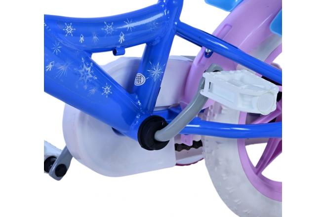 Disney Frozen Kinderfiets - Meisjes - 12 inch - Blauw
