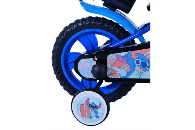 Disney Stitch Kinderfiets - Jongens - 12 inch - Blauw