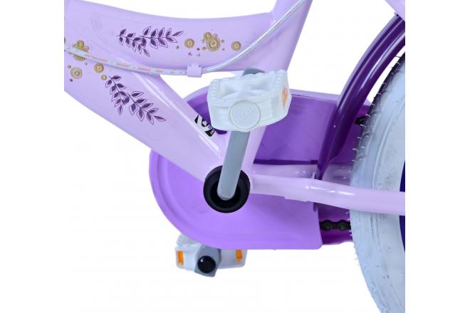 Disney Wish Kinderfiets - Meisjes - 16 inch - Paars - Twee handremmen