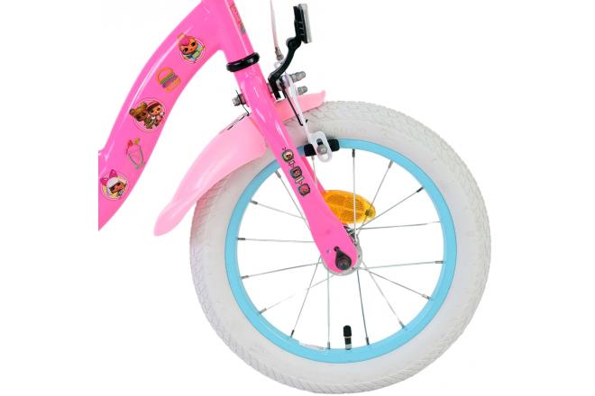 LOL Surprise Kinderfiets - Meisjes - 14 inch - Roze