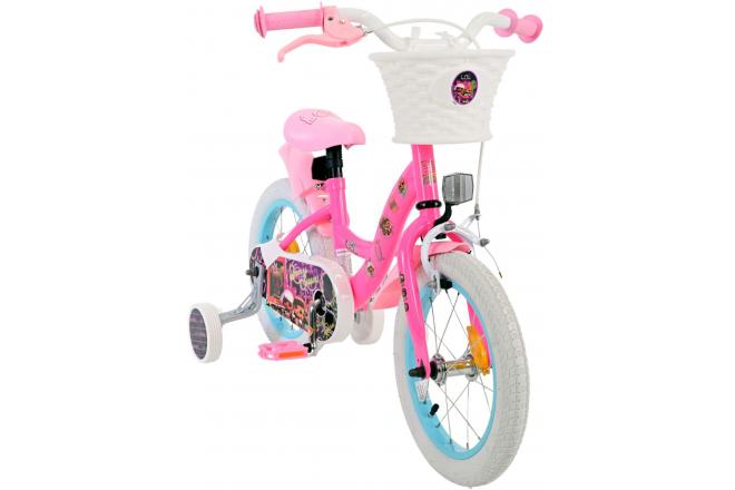 LOL Surprise Kinderfiets - Meisjes - 14 inch - Roze