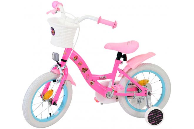 LOL Surprise Kinderfiets - Meisjes - 14 inch - Roze