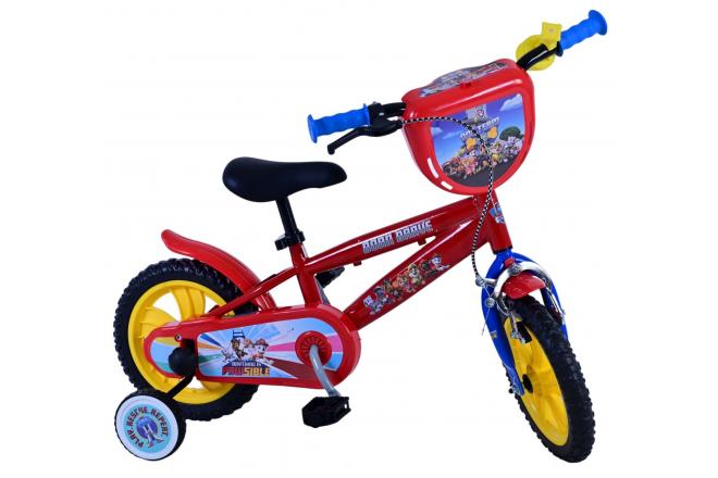 Paw Patrol Kinderfiets - Jongens - 12 inch - Rood