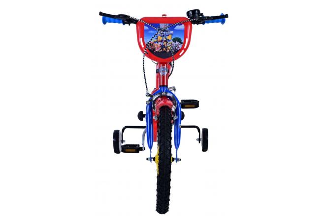 Paw Patrol Kinderfiets - Jongens - 16 inch - Rood - Twee handremmen