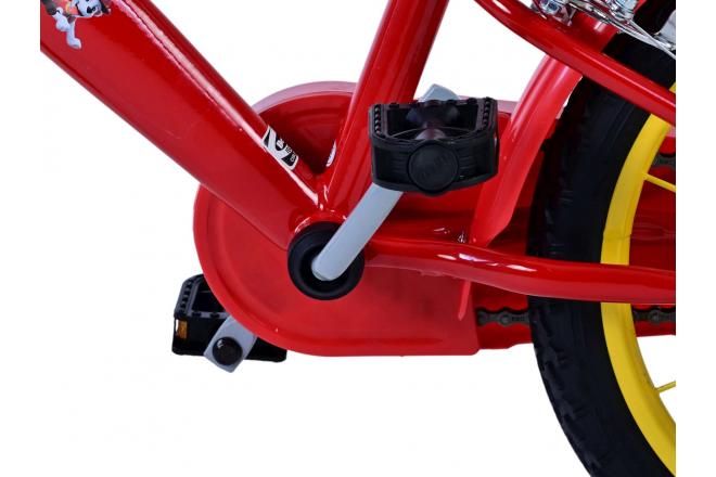 Paw Patrol Kinderfiets - Jongens - 16 inch - Rood - Twee handremmen
