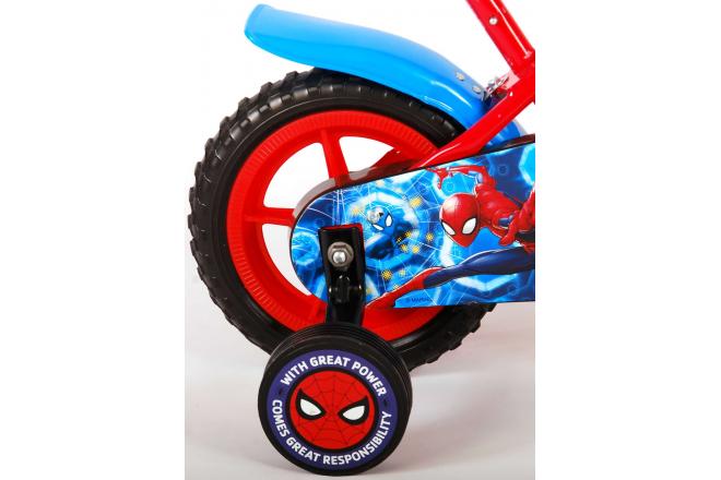 Spider-Man Kinderfiets - Jongens - 10 inch - Rood/Blauw
