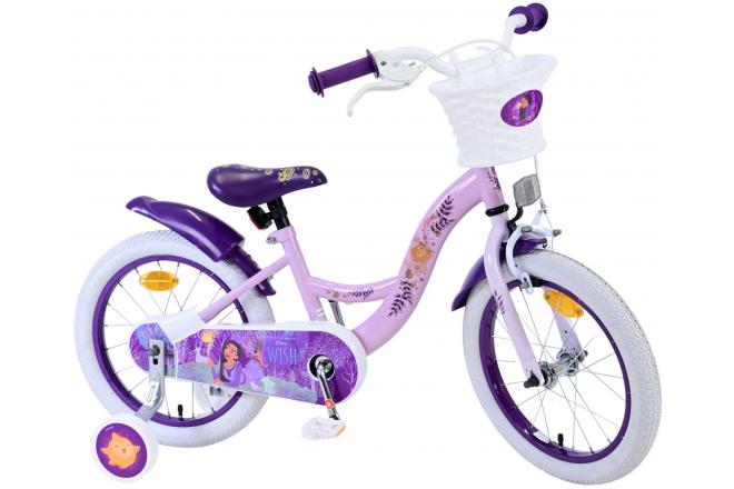 Disney Wish Kinderfiets - Meisjes - 16 inch - Paars