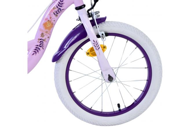 Disney Wish Kinderfiets - Meisjes - 16 inch - Paars - Twee handremmen