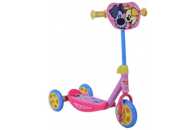 Woezel & Pip step - Meisjes - Roze Blauw Geel