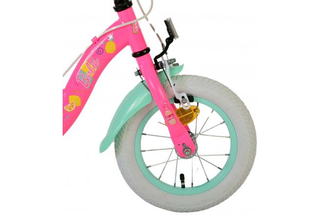 Barbie Kinderfiets - Meisjes - 12 inch - Roze - Twee Handremmen