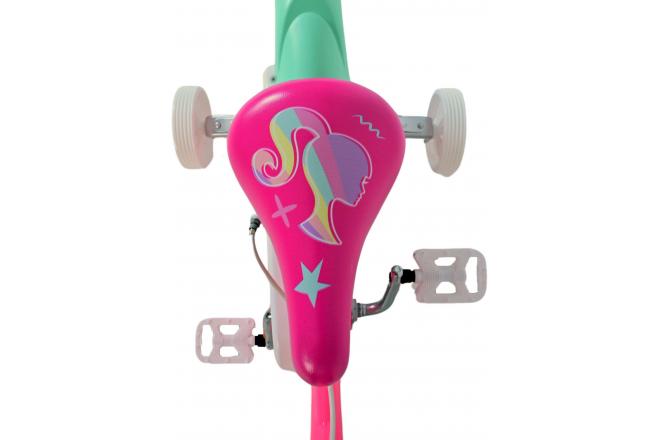 Barbie Kinderfiets - Meisjes - 12 inch - Roze - Twee Handremmen