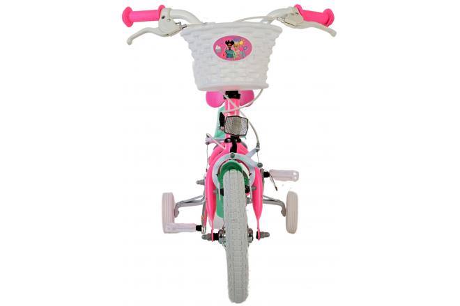 Barbie Kinderfiets - Meisjes - 12 inch - Roze - Twee Handremmen