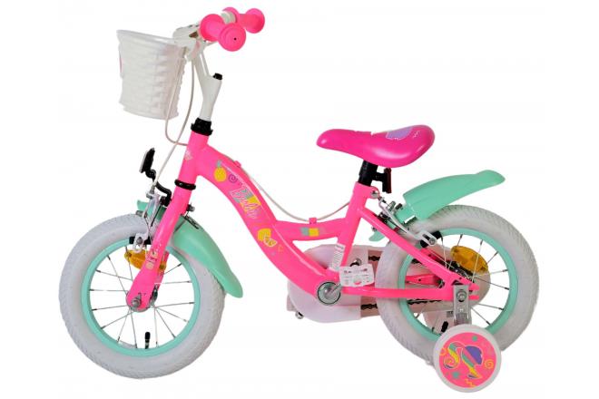 Barbie Kinderfiets - Meisjes - 12 inch - Roze - Twee Handremmen