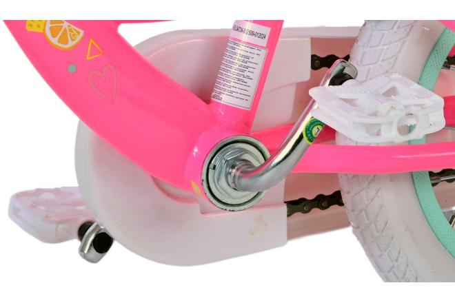 Barbie Kinderfiets - Meisjes - 12 inch - Roze - Twee Handremmen