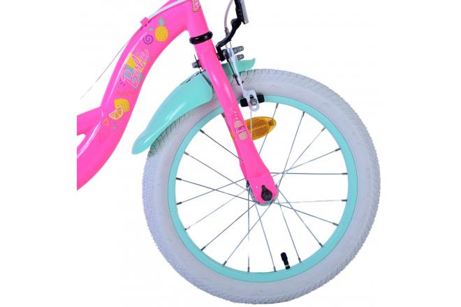 Barbie Kinderfiets - Meisjes - 16 inch - Roze - Twee handremmen