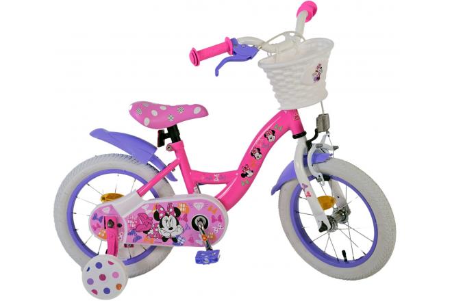 Disney Minnie Cutest Ever! Kinderfiets - Meisjes - 14 inch - Roze