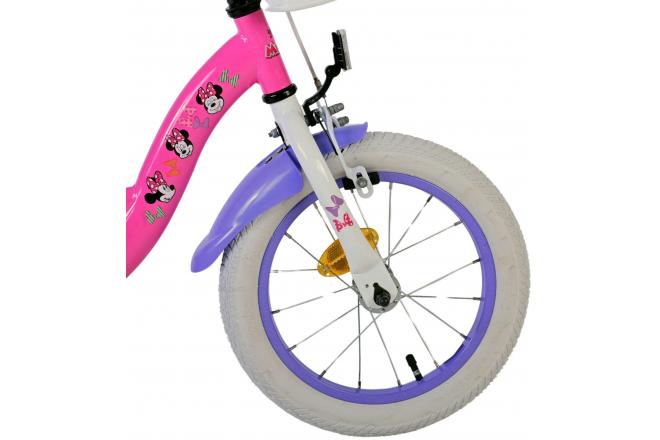 Disney Minnie Cutest Ever! Kinderfiets - Meisjes - 14 inch - Roze