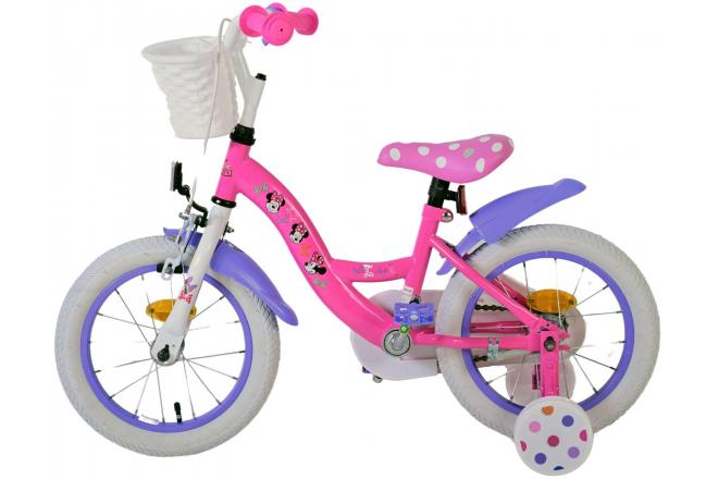 Disney Minnie Cutest Ever! Kinderfiets - Meisjes - 14 inch - Roze