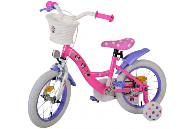 Disney Minnie Cutest Ever! Kinderfiets - Meisjes - 14 inch - Roze