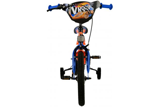 Hot Wheels Kinderfiets - Jongens - 16 inch - Zwart Oranje Blauw