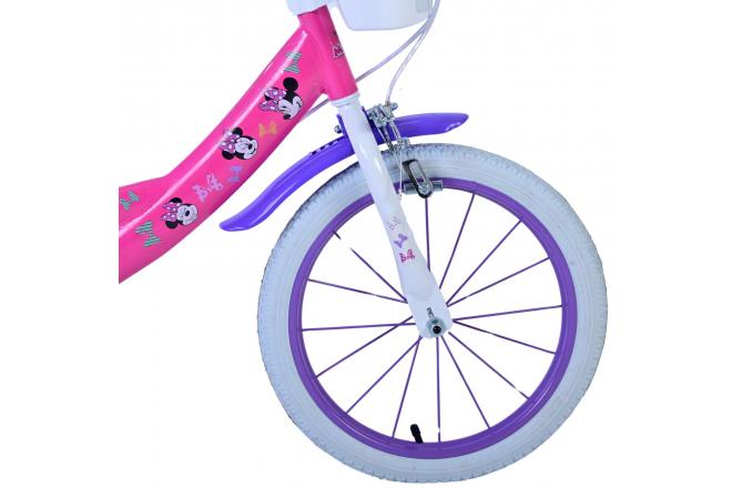 Minnie Cutest Ever! Kinderfiets - Meisjes - 16 inch - Roze - Twee handremmen