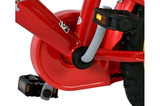 Paw Patrol Kinderfiets - Jongens - 14 inch - Rood - Twee handremmen