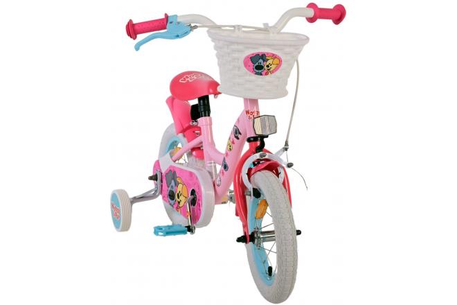 Woezel & Pip Kinderfiets - Meisjes - 12 inch - Roze