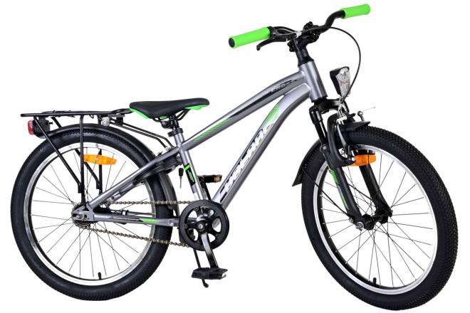 Volare Cross Kinderfiets - Jongens - 20 inch - donker Grijs