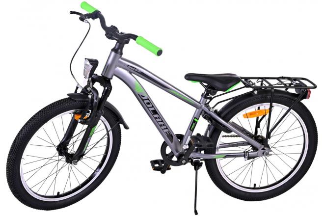 Volare Cross Kinderfiets - Jongens - 20 inch - donker Grijs