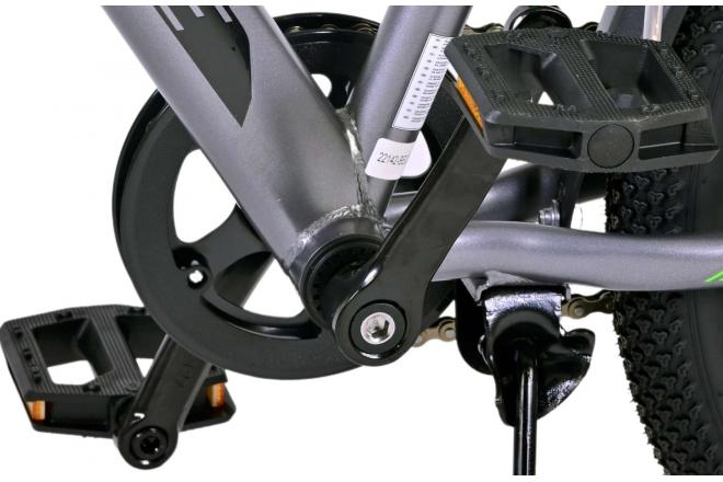 Volare Cross Kinderfiets - Jongens - 20 inch - donker Grijs