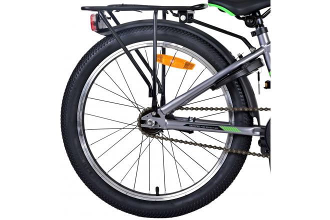 Volare Cross Kinderfiets - Jongens - 20 inch - donker Grijs