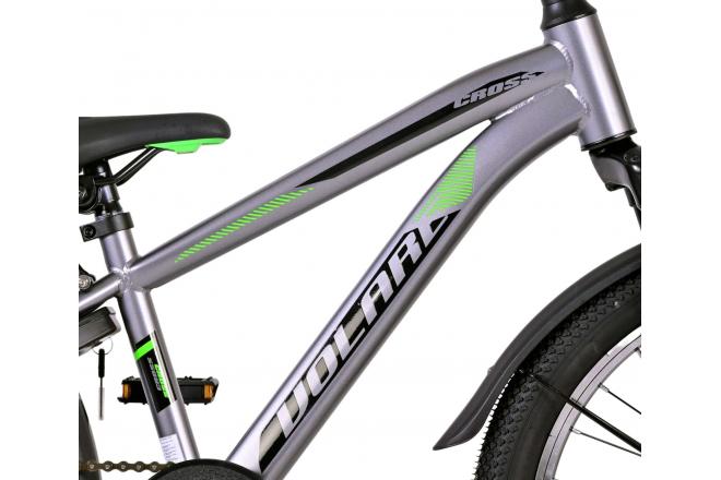 Volare Cross Kinderfiets - Jongens - 20 inch - donker Grijs