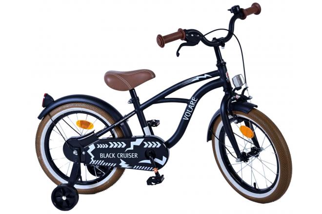 Volare Black Cruiser Kinderfiets - Jongens - 16 inch - Zwart