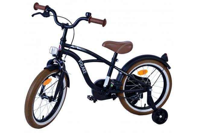 Volare Black Cruiser Kinderfiets - Jongens - 16 inch - Zwart