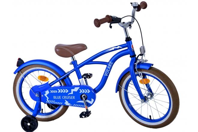 Volare Blue Cruiser Kinderfiets - Jongens - 16 inch - Blauw