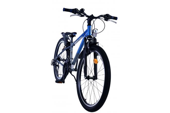 Volare XC Race Kinderfiets - 24 inch - 21 speed - Blauw/Grijs