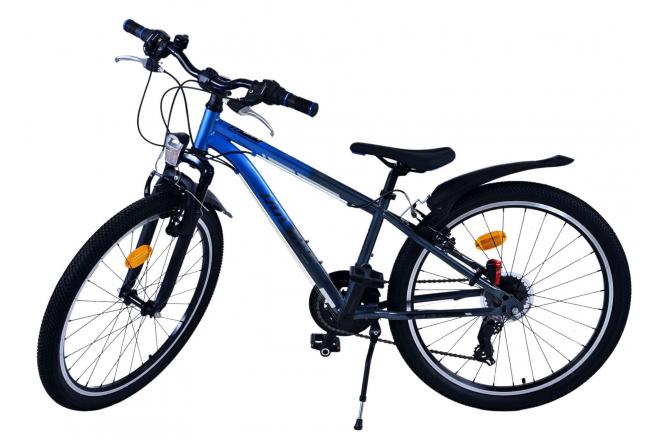 Volare XC Race Kinderfiets - 24 inch - 21 speed - Blauw/Grijs