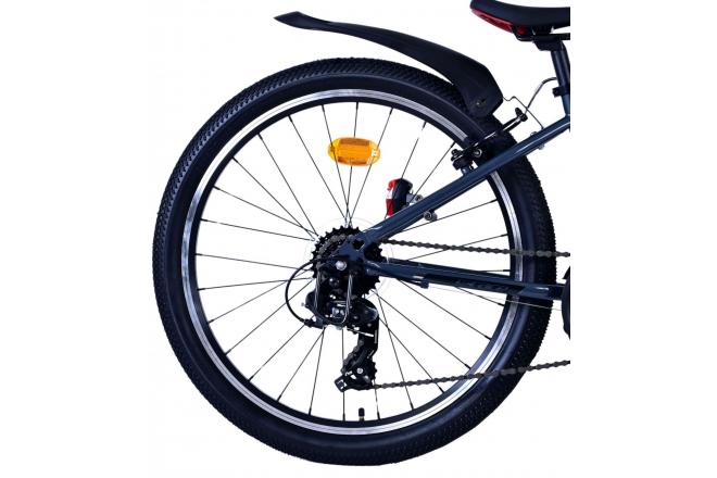 Volare XC Race Kinderfiets - 24 inch - 21 speed - Rood/Grijs