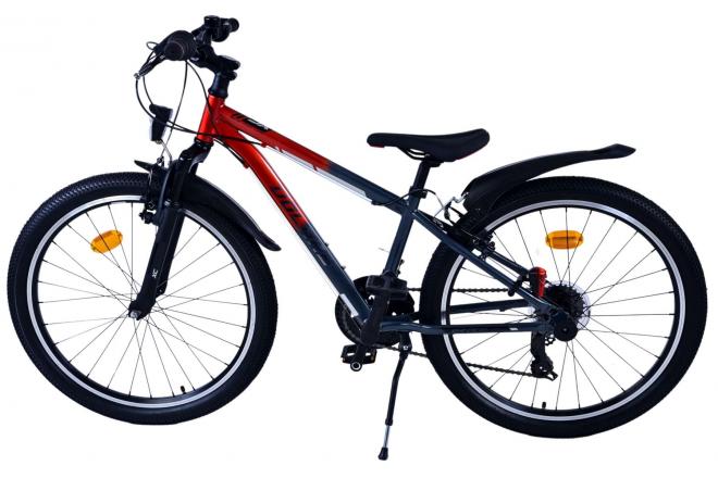 Volare XC Race Kinderfiets - 24 inch - 21 speed - Rood/Grijs