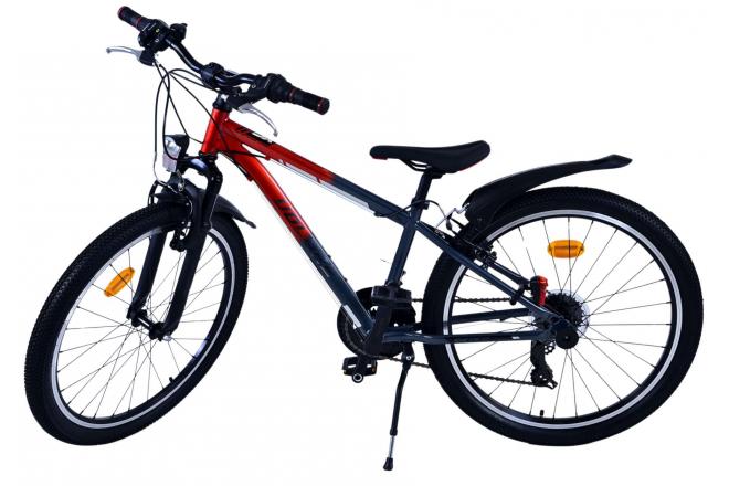 Volare XC Race Kinderfiets - 24 inch - 21 speed - Rood/Grijs